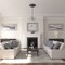 Ekena Millwork Lyon Ceiling Medallion (Fits Canopies up to 3 5/8"), 23 1/2"OD x 3 1/4"P, Stone Hearth Crackle CM23LYSHC - alternate 3